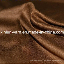 Tissu en daim imperméable pour meubles fabriqués en Chine